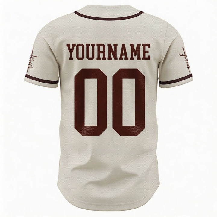 Christianartworkshop Bold Team Jesus Custom Name Number Unisex Custom Baseball Jersey - image 59