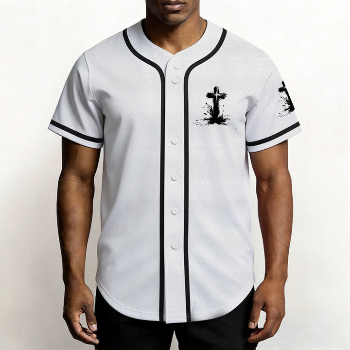 Christianartworkshop Not All Superheroes Wear Capes A Cross Unisex Baseball Jersey - image 6