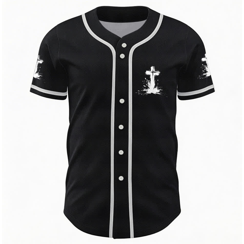 Christianartworkshop Not All Superheroes Wear Capes A Cross Unisex Baseball Jersey - image 9