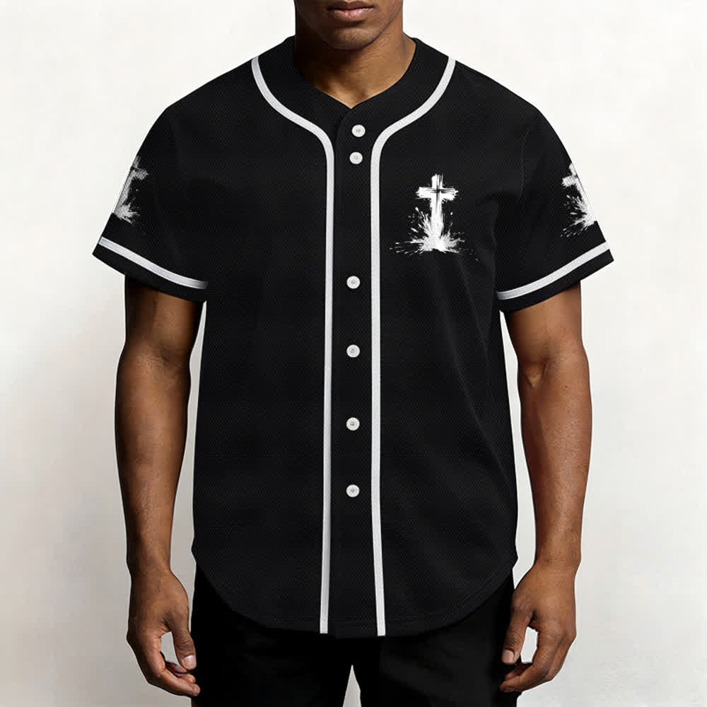 Christianartworkshop Not All Superheroes Wear Capes A Cross Unisex Baseball Jersey - image 11