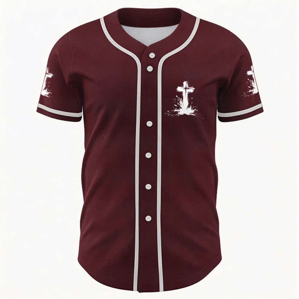Christianartworkshop Not All Superheroes Wear Capes A Cross Unisex Baseball Jersey - image 23