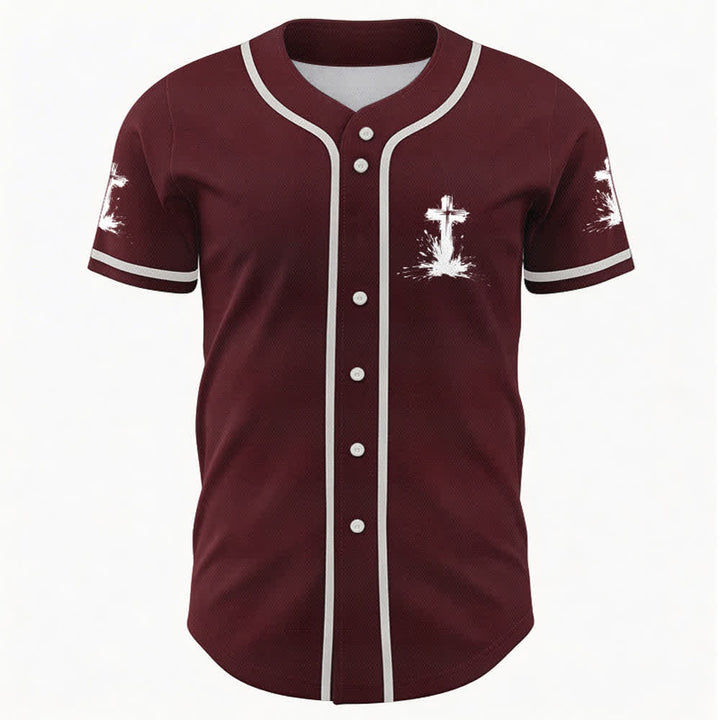 Christianartworkshop Not All Superheroes Wear Capes A Cross Unisex Baseball Jersey - image 23