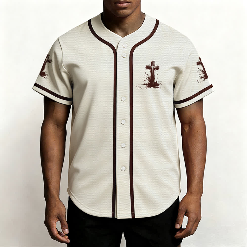 Christianartworkshop Not All Superheroes Wear Capes A Cross Unisex Baseball Jersey - image 55