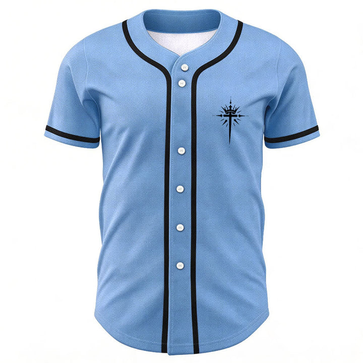 Christianartworkshop Jesus Is King Angel Wings Cross Faith Statement Custom Baseball Jersey - image 44