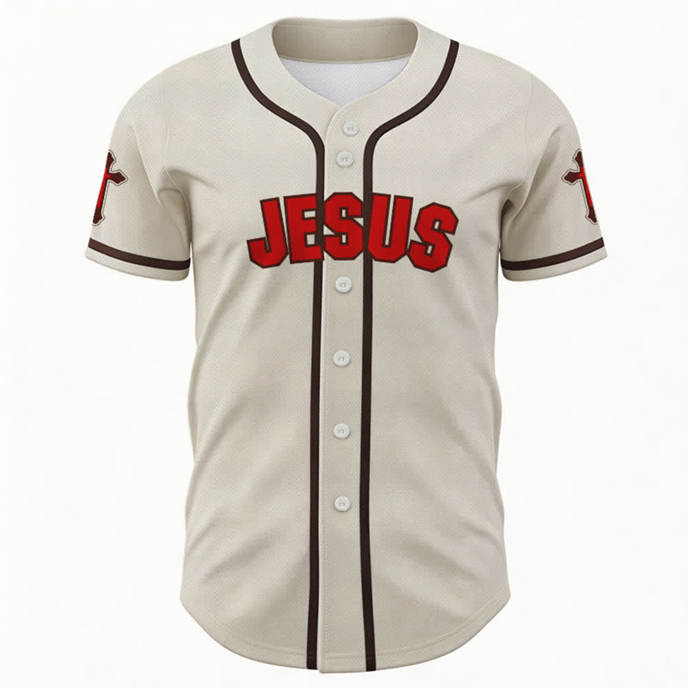 Christianartworkshop The Cross Is The Evidence Of God's Love Unisex Baseball Jersey - image 1