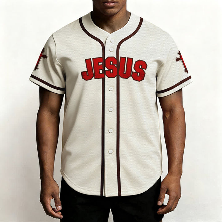 Christianartworkshop The Cross Is The Evidence Of God's Love Unisex Baseball Jersey - image 5