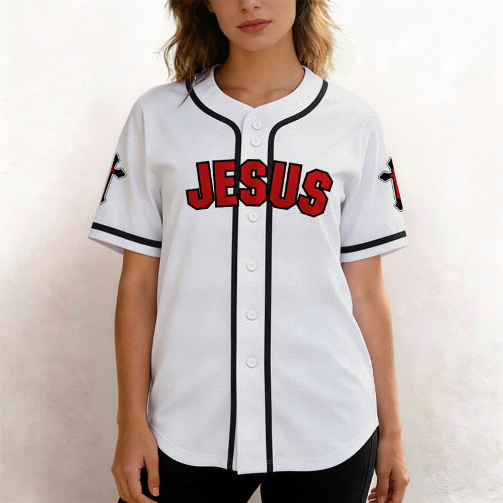 Christianartworkshop The Cross Is The Evidence Of God's Love Unisex Baseball Jersey - image 10