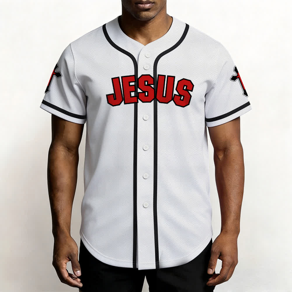 Christianartworkshop The Cross Is The Evidence Of God's Love Unisex Baseball Jersey - image 12