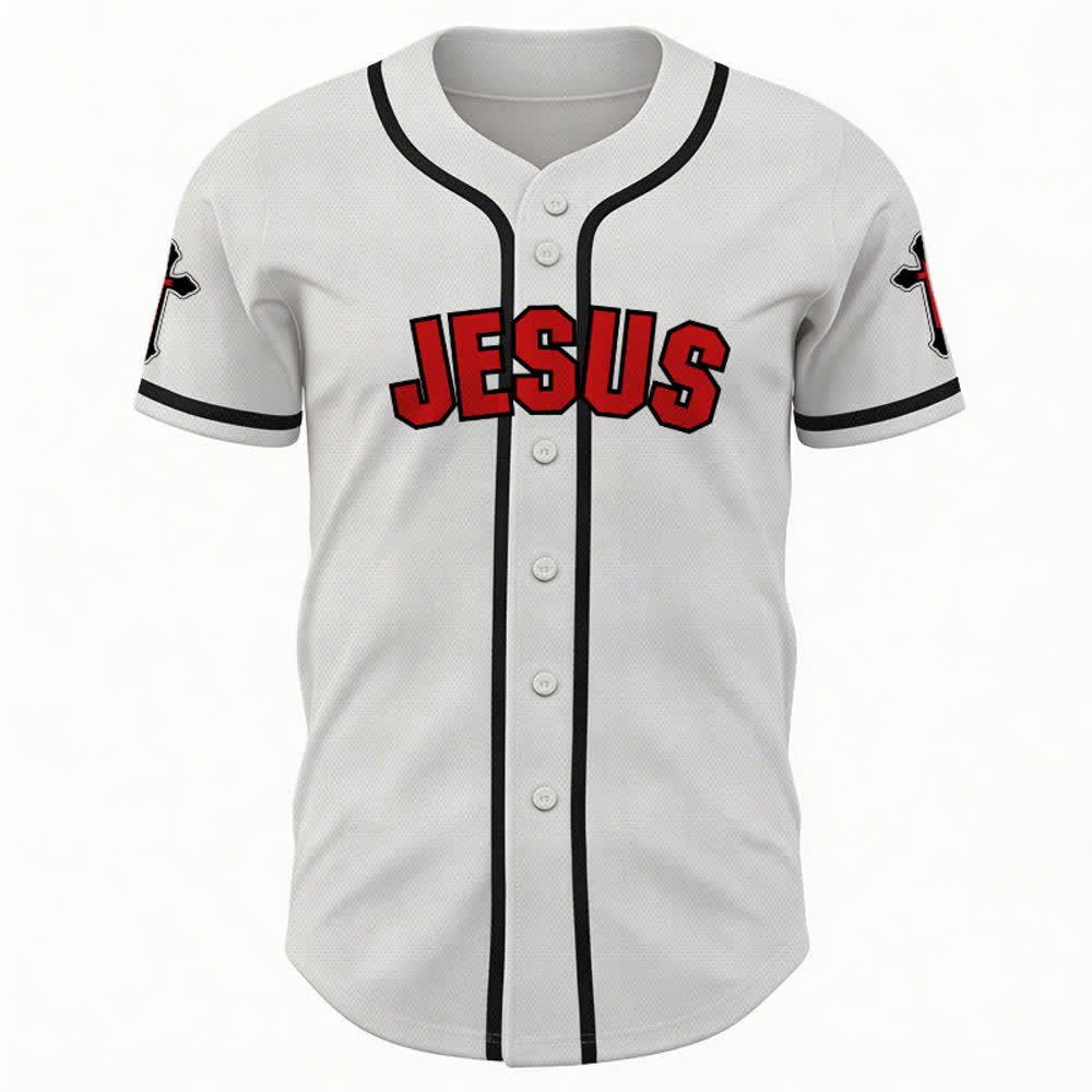 Christianartworkshop The Cross Is The Evidence Of God's Love Unisex Baseball Jersey - image 8