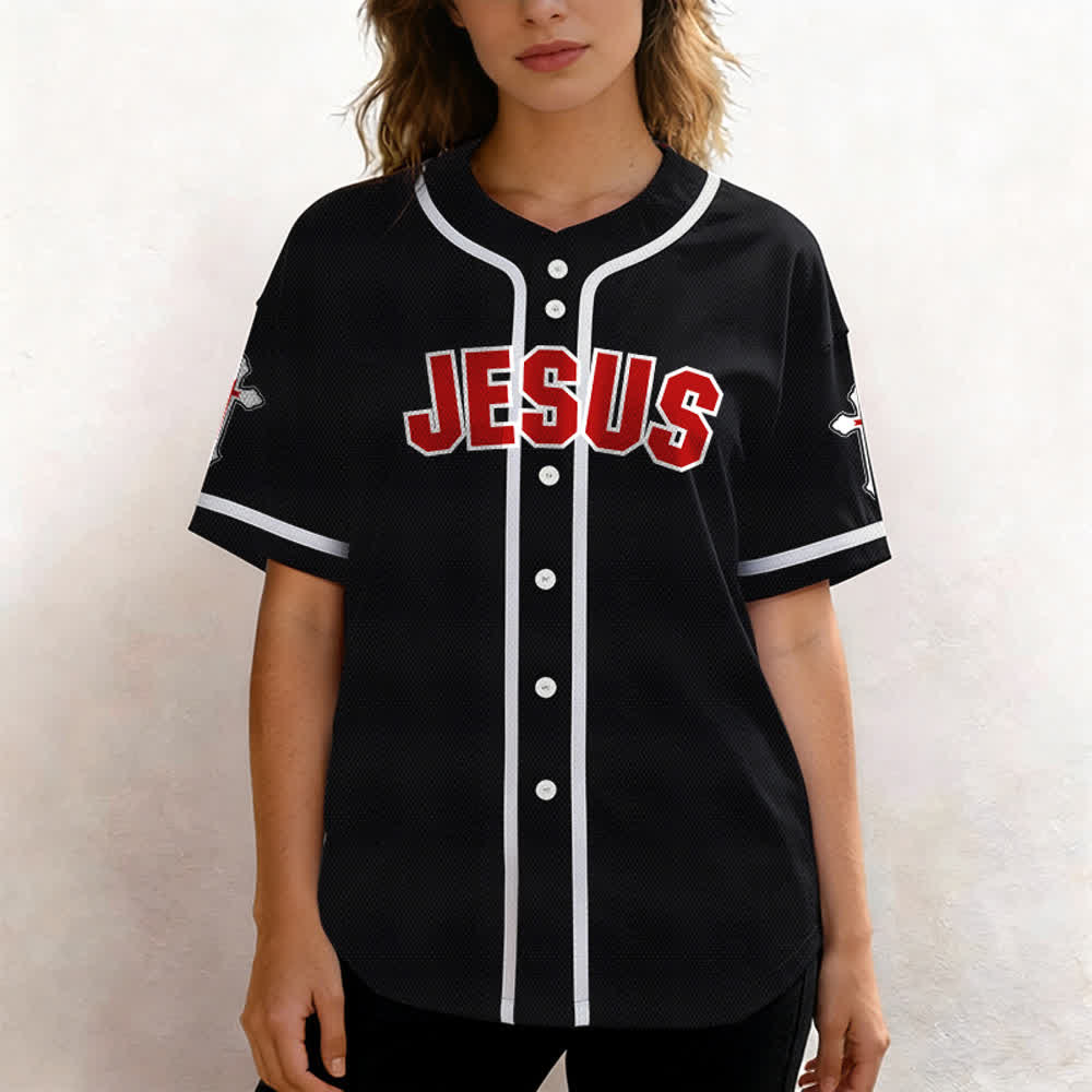 Christianartworkshop The Cross Is The Evidence Of God's Love Unisex Baseball Jersey - image 17