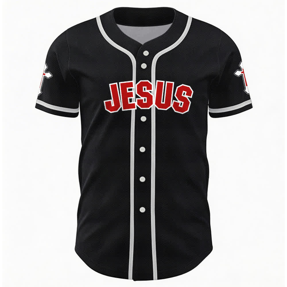 Christianartworkshop The Cross Is The Evidence Of God's Love Unisex Baseball Jersey - image 15
