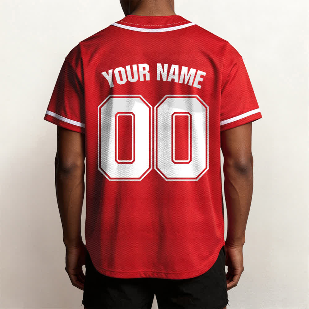 Christianartworkshop Faith Over Fear Custom Name Number Unisex Baseball Jersey - image 31