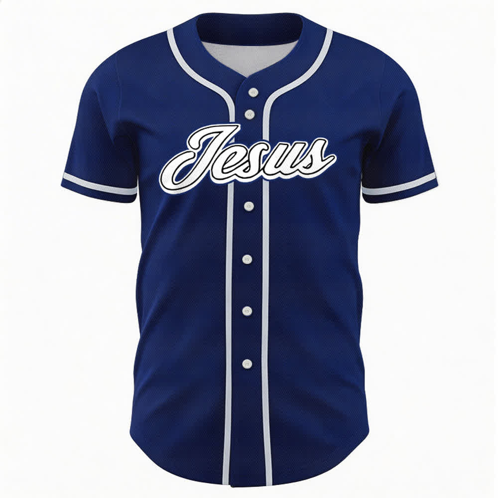 Christianartworkshop Team Jesus Matthew 28:19 Go And Make Disciples Unisex Baseball Jersey - image 2