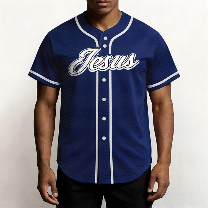 Christianartworkshop Team Jesus Matthew 28:19 Go And Make Disciples Unisex Baseball Jersey - image 4
