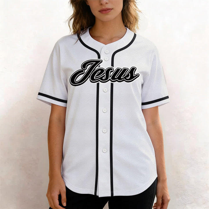Christianartworkshop Team Jesus Matthew 28:19 Go And Make Disciples Unisex Baseball Jersey - image 13
