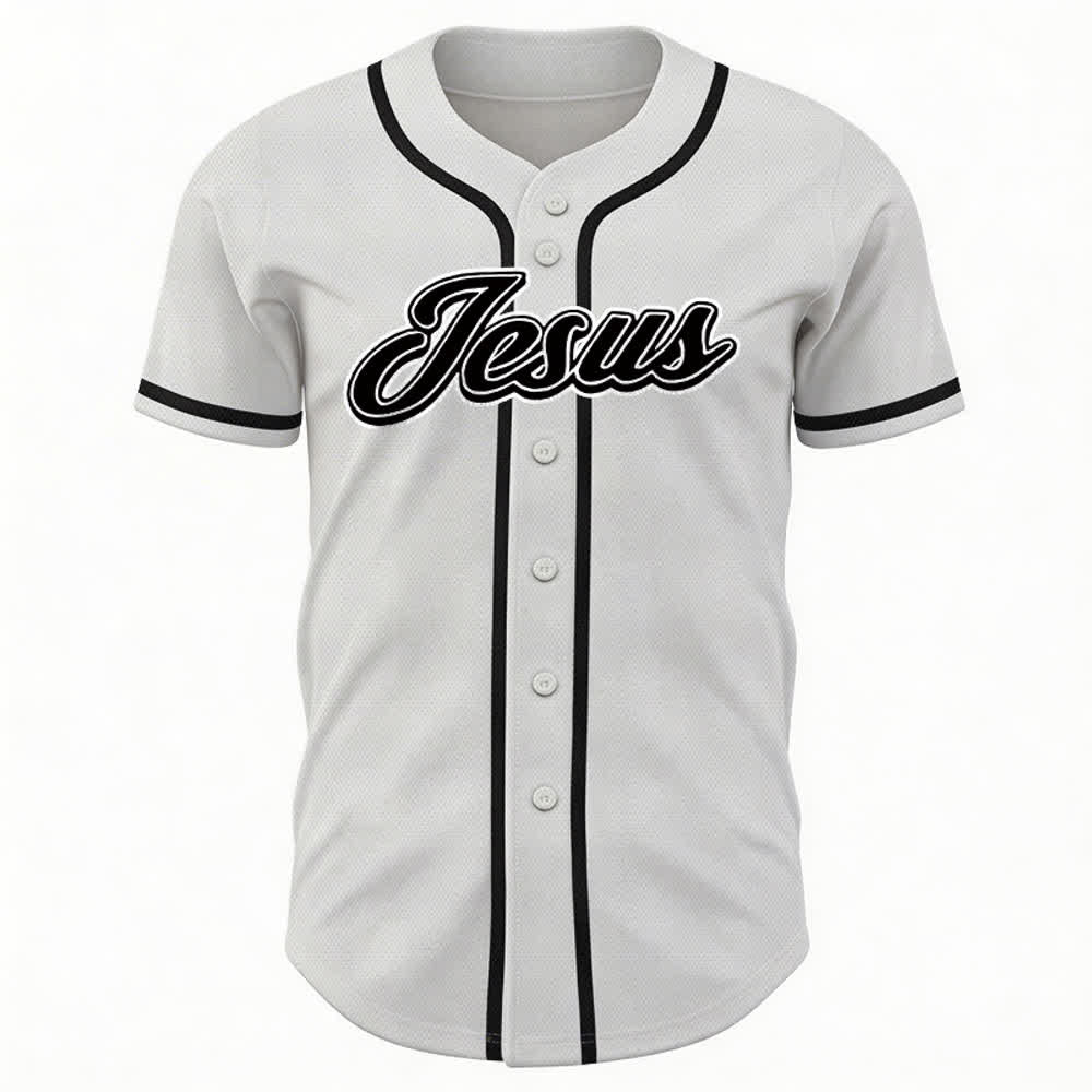 Christianartworkshop Team Jesus Matthew 28:19 Go And Make Disciples Unisex Baseball Jersey - image 9