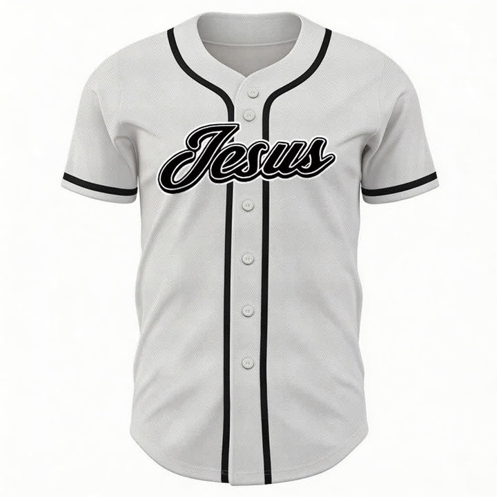 Christianartworkshop Team Jesus Matthew 28:19 Go And Make Disciples Unisex Baseball Jersey - image 9
