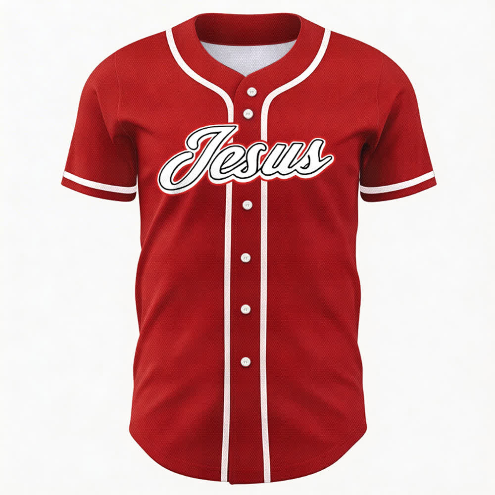 Christianartworkshop Team Jesus Matthew 28:19 Go And Make Disciples Unisex Baseball Jersey - image 23