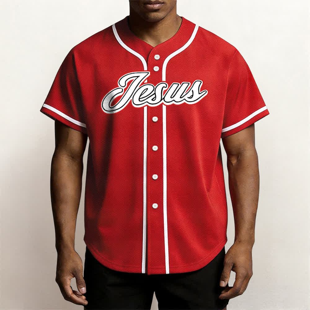 Christianartworkshop Team Jesus Matthew 28:19 Go And Make Disciples Unisex Baseball Jersey - image 27