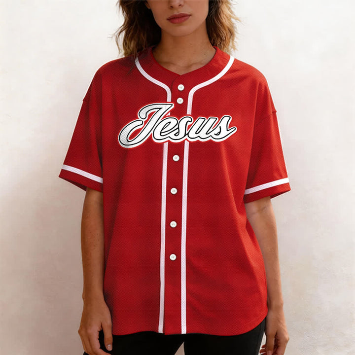Christianartworkshop Team Jesus Matthew 28:19 Go And Make Disciples Unisex Baseball Jersey - image 25