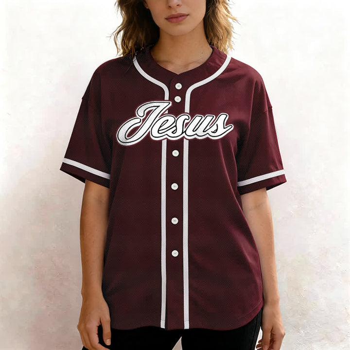 Christianartworkshop Team Jesus Matthew 28:19 Go And Make Disciples Unisex Baseball Jersey - image 32