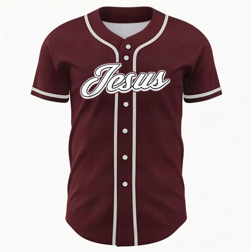 Christianartworkshop Team Jesus Matthew 28:19 Go And Make Disciples Unisex Baseball Jersey - image 30