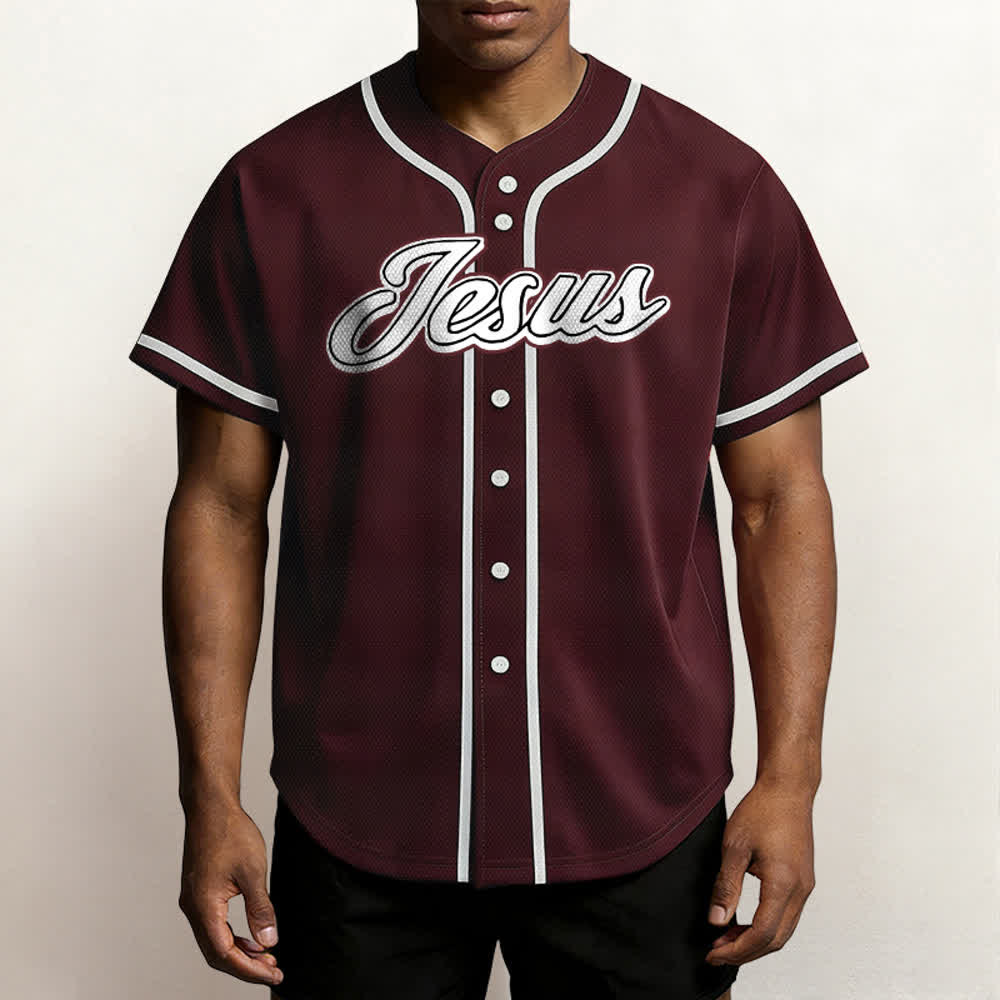 Christianartworkshop Team Jesus Matthew 28:19 Go And Make Disciples Unisex Baseball Jersey - image 34
