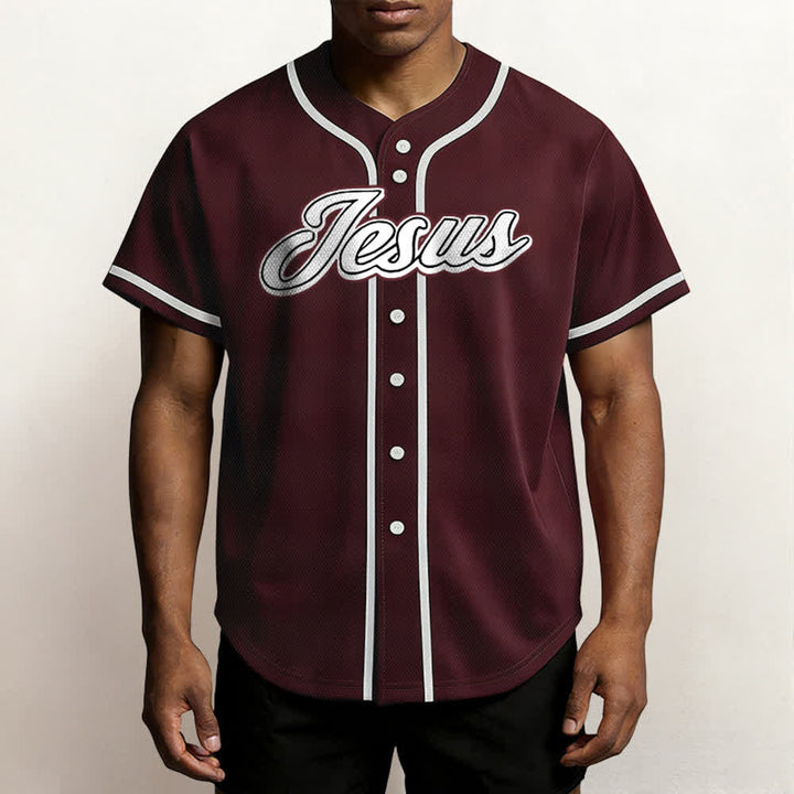 Christianartworkshop Team Jesus Matthew 28:19 Go And Make Disciples Unisex Baseball Jersey - image 34