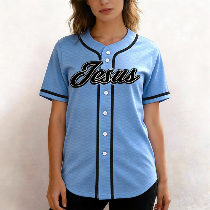 Christianartworkshop Team Jesus Matthew 28:19 Go And Make Disciples Unisex Baseball Jersey - image 41