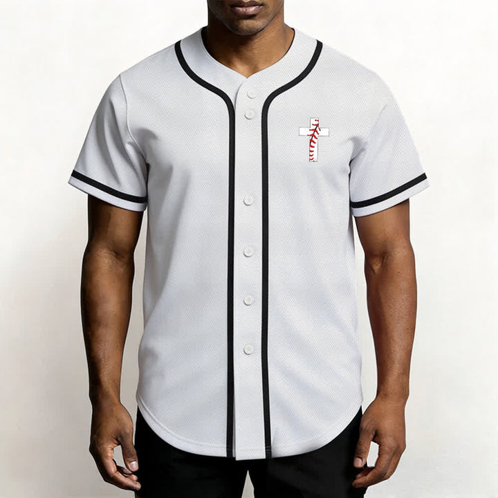 Christianartworkshop Philippians 4:13 I Can Do All Things Unisex Baseball Jersey - image 11