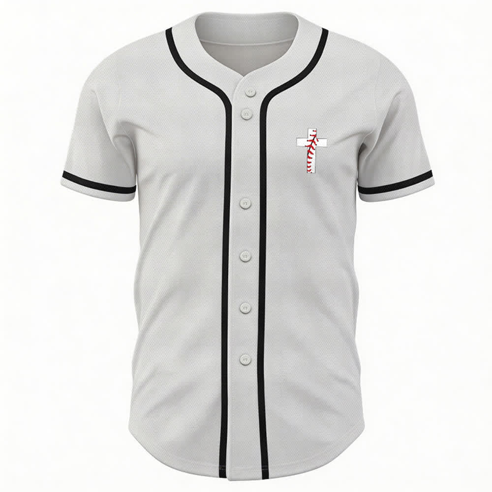 Christianartworkshop Philippians 4:13 I Can Do All Things Unisex Baseball Jersey - image 9
