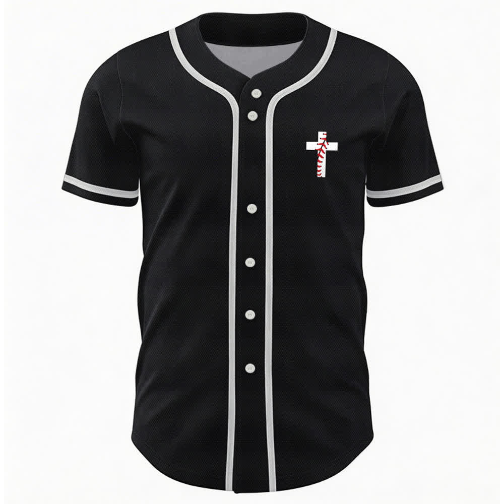 Christianartworkshop Philippians 4:13 I Can Do All Things Unisex Baseball Jersey - image 16
