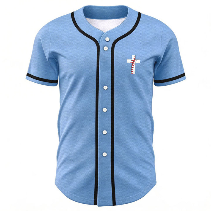 Christianartworkshop Philippians 4:13 I Can Do All Things Unisex Baseball Jersey - image 37