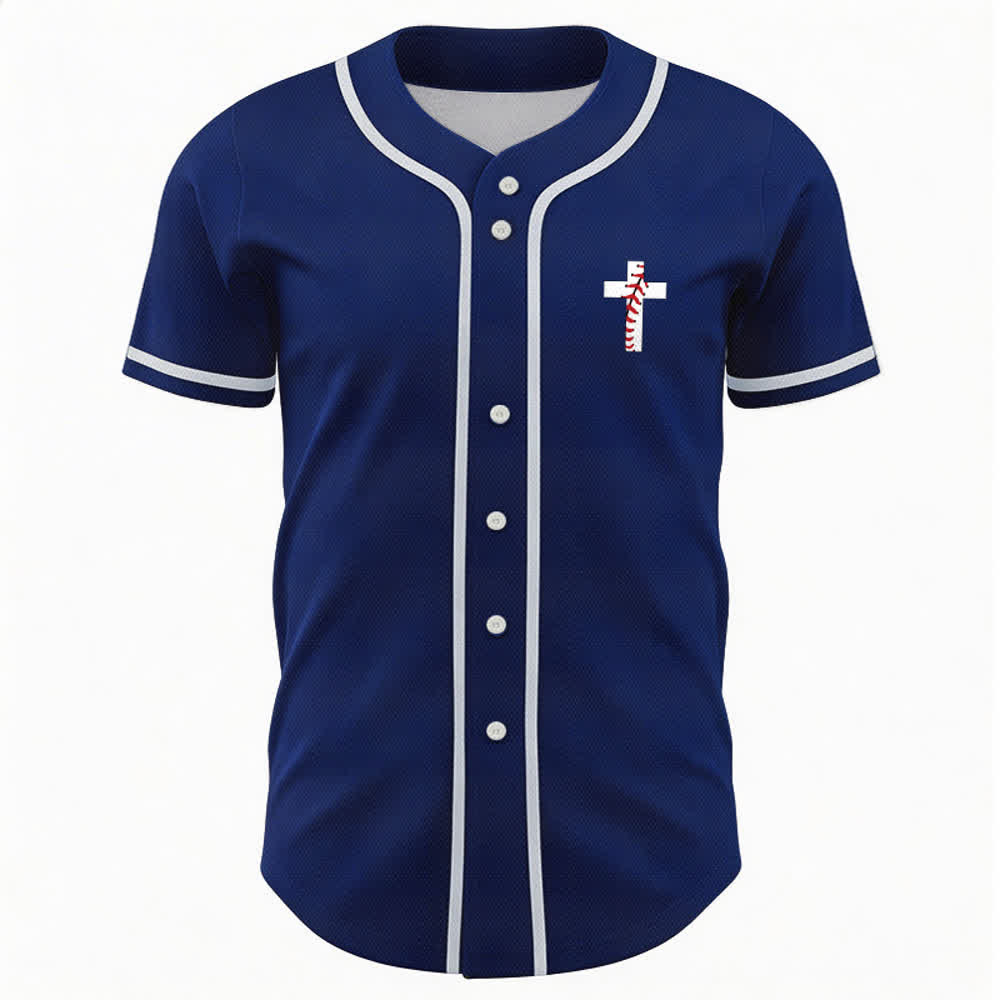 Christianartworkshop Philippians 4:13 I Can Do All Things Unisex Baseball Jersey - image 44