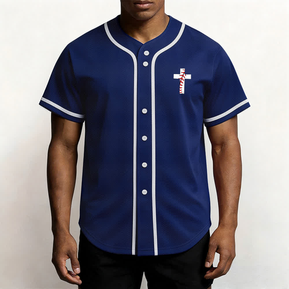 Christianartworkshop Philippians 4:13 I Can Do All Things Unisex Baseball Jersey - image 48