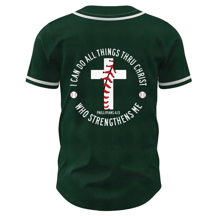 Christianartworkshop Philippians 4:13 I Can Do All Things Unisex Baseball Jersey - image 50