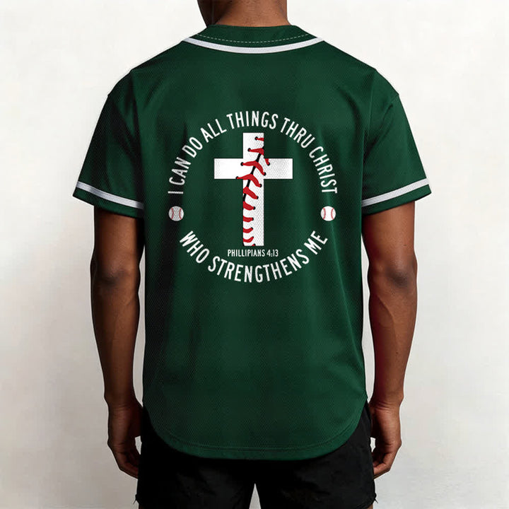 Christianartworkshop Philippians 4:13 I Can Do All Things Unisex Baseball Jersey - image 54