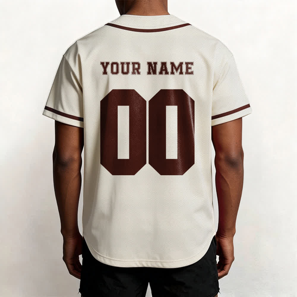 Christianartworkshop Child Of God Custom Name Number Unisex Baseball Jersey - image 5