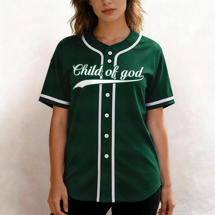 Christianartworkshop Child Of God Custom Name Number Unisex Baseball Jersey - image 62