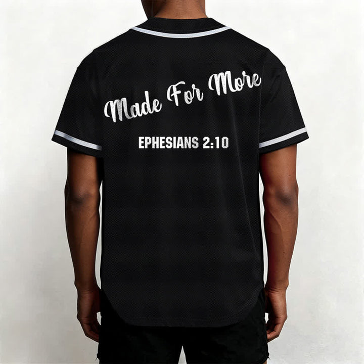Christianartworkshop Made For More Ephesians 2:10 Unisex Baseball Jersey - image 17
