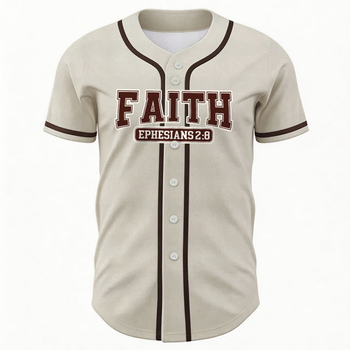 Christianartworkshop Faith Custom Name Number Baseball Jersey - image 10