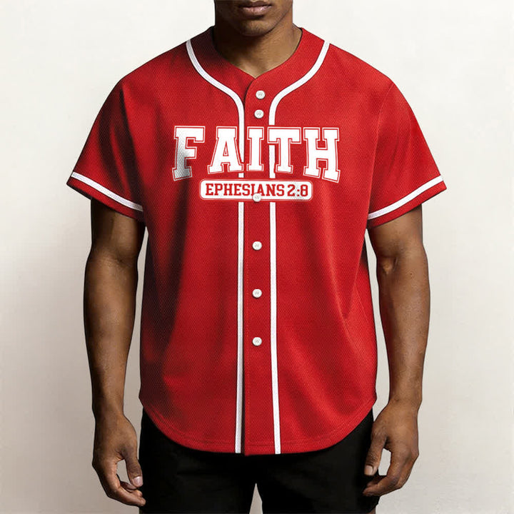 Christianartworkshop Faith Custom Name Number Baseball Jersey - image 36