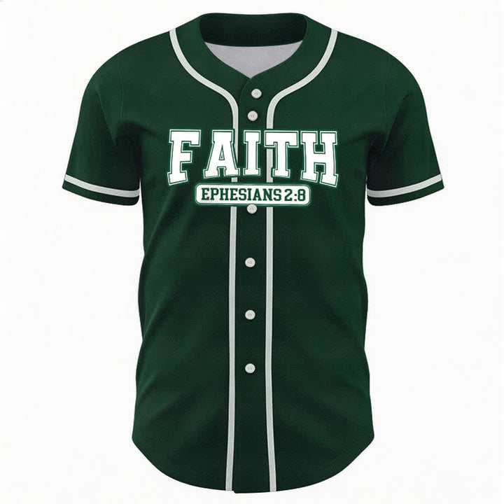 Christianartworkshop Faith Custom Name Number Baseball Jersey - image 58