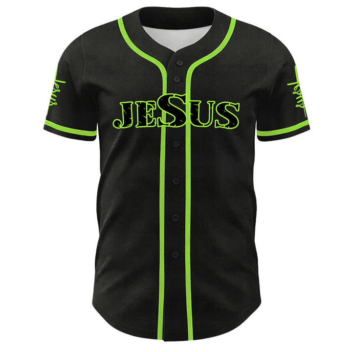 Christianartworkshop Jesus Is My Everything Faith Unisex Baseball Jersey - image 19