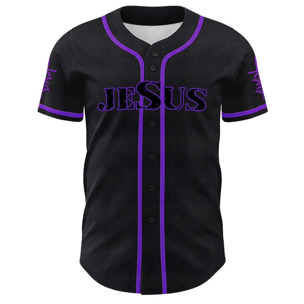 Christianartworkshop Jesus Is My Everything Faith Unisex Baseball Jersey - image 22