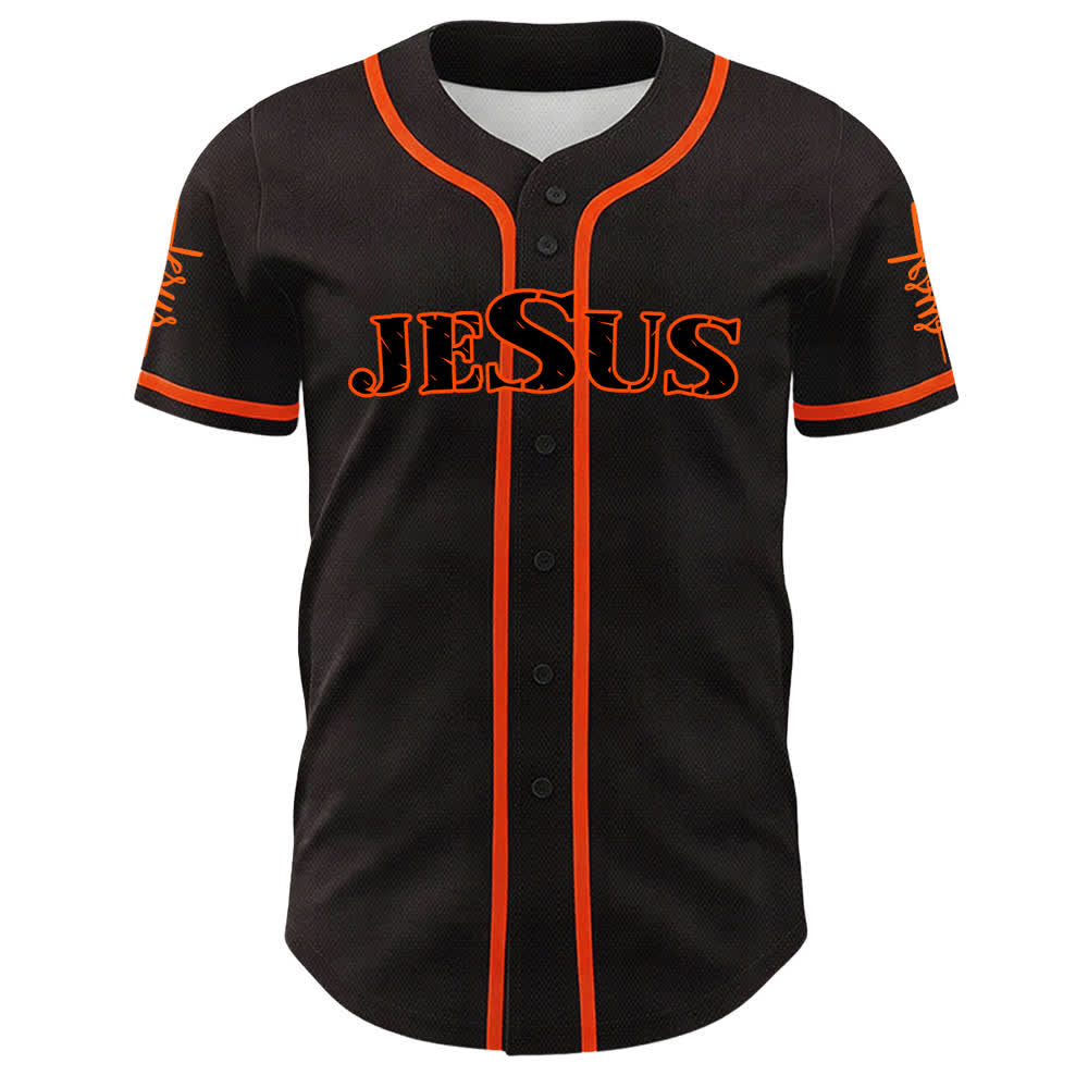 Christianartworkshop Jesus Is My Everything Faith Unisex Baseball Jersey - image 13