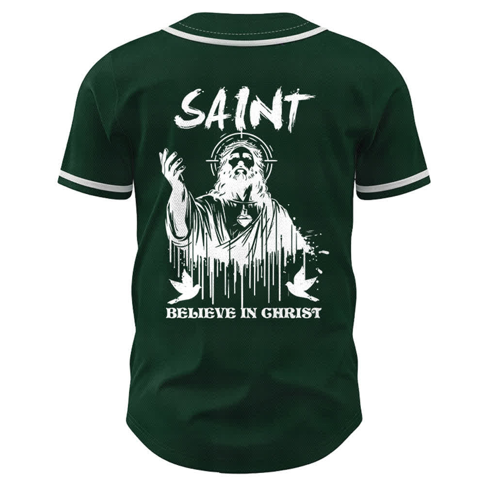 Christianartworkshop Saint Believe In Christ Unisex Baseball Jersey - image 43