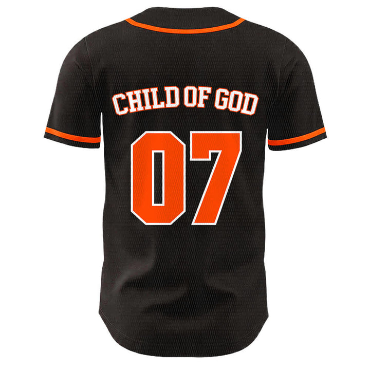 Christianartworkshop Child Of God Number 07 Unisex Baseball Jersey - image 17