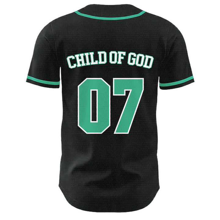 Christianartworkshop Child Of God Number 07 Unisex Baseball Jersey - image 26
