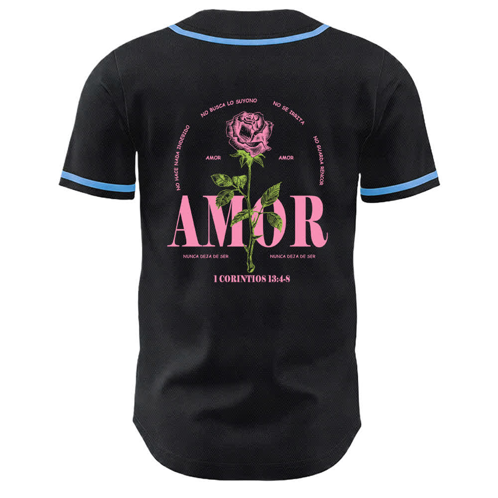 Christianartworkshop Faith Over Fear Lamb Skull Cross Christian Unisex Baseball Jersey - image 10